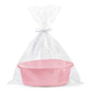 Gift Basket With Gift Bag And Ribbons Woven Storage Basket With Handle