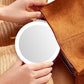 30X Lighted Portable Makeup Mirror Magnifying With Light Hanging Handheld Mirror