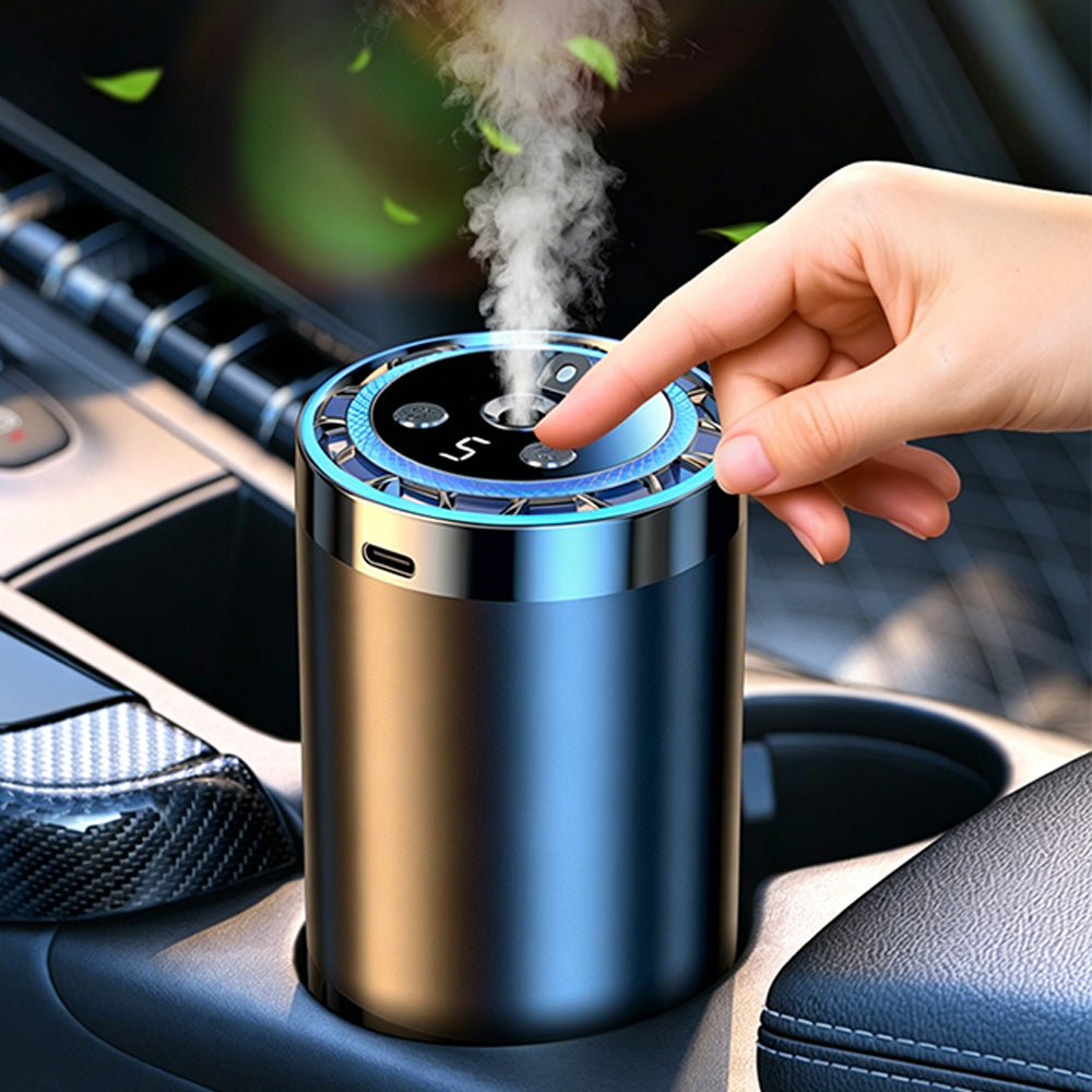 Smart Car Perfume Air Freshener Diffuser Aroma Scent Diffuser with Ambient Light
