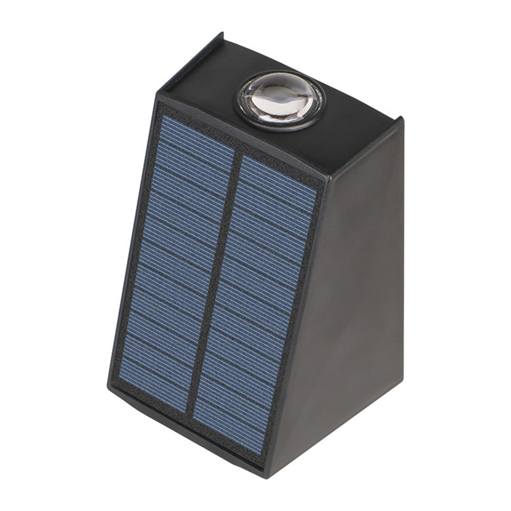 Solar Wall Light Up and Down Outdoor Water Resistant Landscape Light Fence Yard Lamp