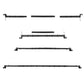 Car Retractable Clothes Hanging Rod for Travel Suit Shirt Dress