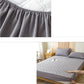 Water Resistant Mattress Protector Soft Mattress Pad with Deep Pocket Grey