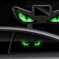 Solar Powered Devil Eyes Car Dynamic Light Car Decal Car Window Interior Decoration