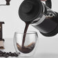 Kitchen Press Espresso Tea and Coffee Maker with Triple Filters
