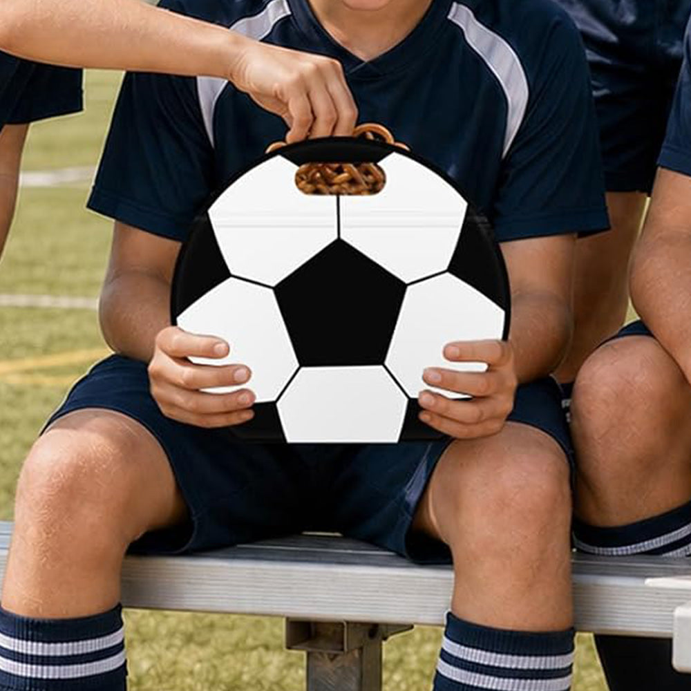 20 Soccer and American Football Resealable Candy Bags with Handles