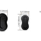 5Pcs Magnetic Remote Control Holder Wall Mount TV Remote Charger Holder