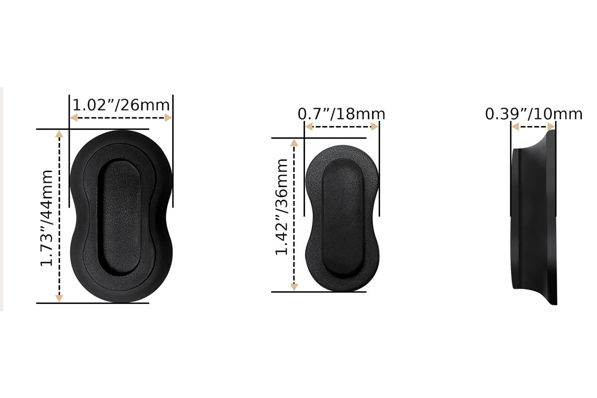 5Pcs Magnetic Remote Control Holder Wall Mount TV Remote Charger Holder