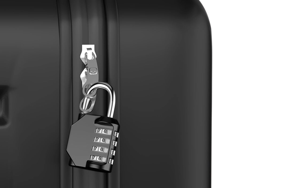 Black Combination Padlock for Gym Locker Luggage