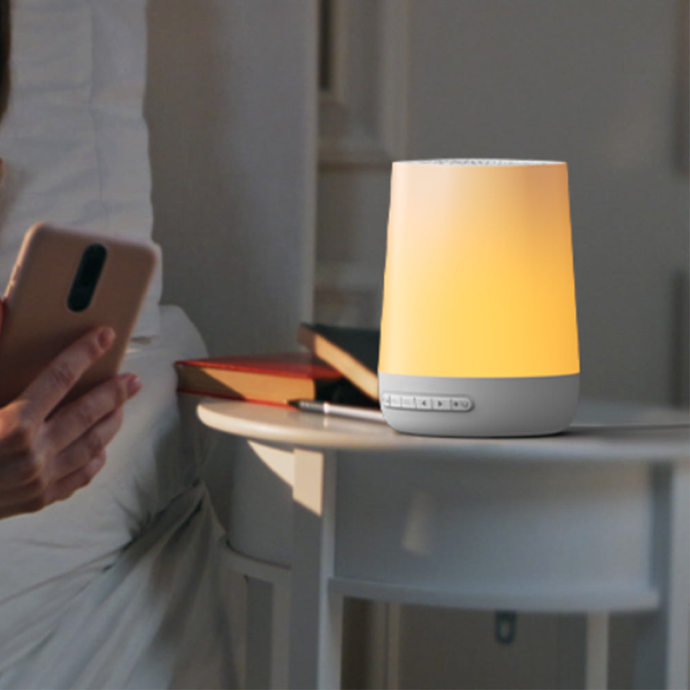 White Noise Sound Machine Sleep Therapy Relaxation Light