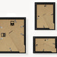 15 Piece Picture Frame Set Multi-size Collage Photo Frames for Wall or Tabletop Display