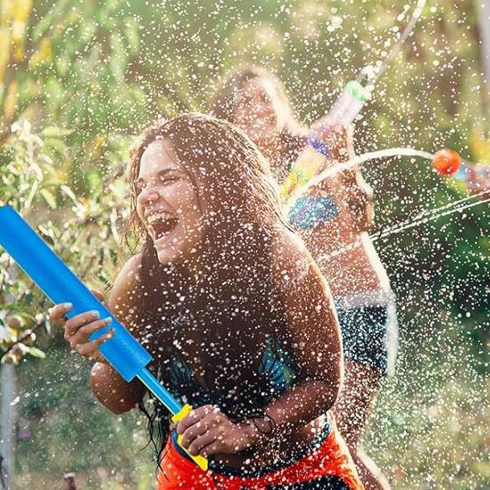 4Pcs Water Gun Foam Water Squirt Shooter Gun Pool Game Summer Fun Water Blaster