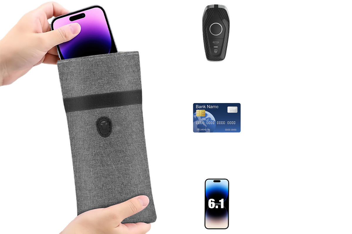Car Key RFID Phone Wallet Anti Tracking Signal Shielding Case