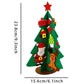 Felt Christmas Tree Set DIY with Removable Ornaments Xmas Hand Craft Decoration