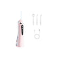 Portable Rechargeable Water Dental Flosser for Teeth Cleaning with 4 Tips