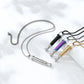 Breathlace Necklace Stainless Steel Quit Smoking Anti-Vaping Breathing Pendant Necklace