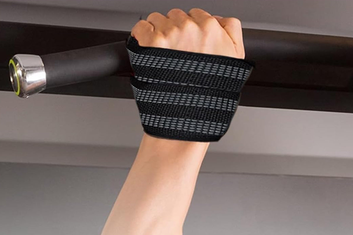 Figure 8 Lifting Straps for Deadlift Weightlifting – Reduce Grip Slip – Gym Wrist Belt