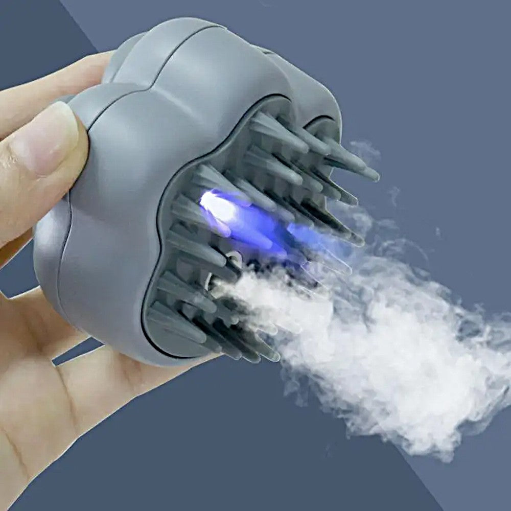 Electric Spray Cat Brush Pet Massage Comb with UV Light