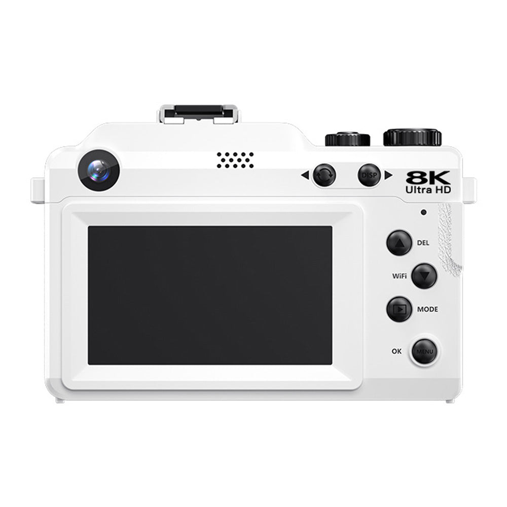 8K Digital Camera 18X Zoom Dual Lens Camera for Beginners Vlogging
