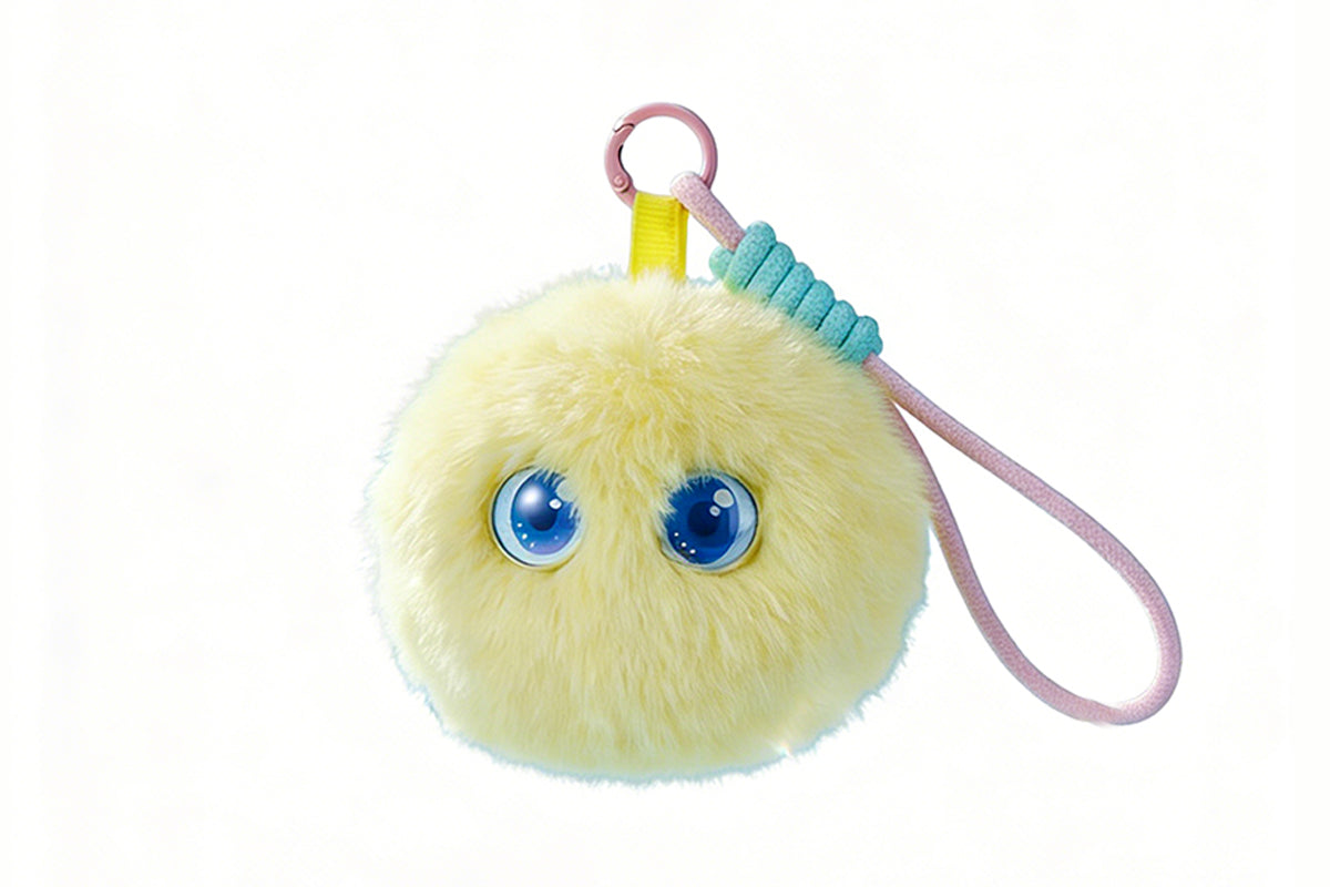 AI Interactive Plush Toy Cute AI Companion Plush Bag Charm for Stress Relief and Emotional Support
