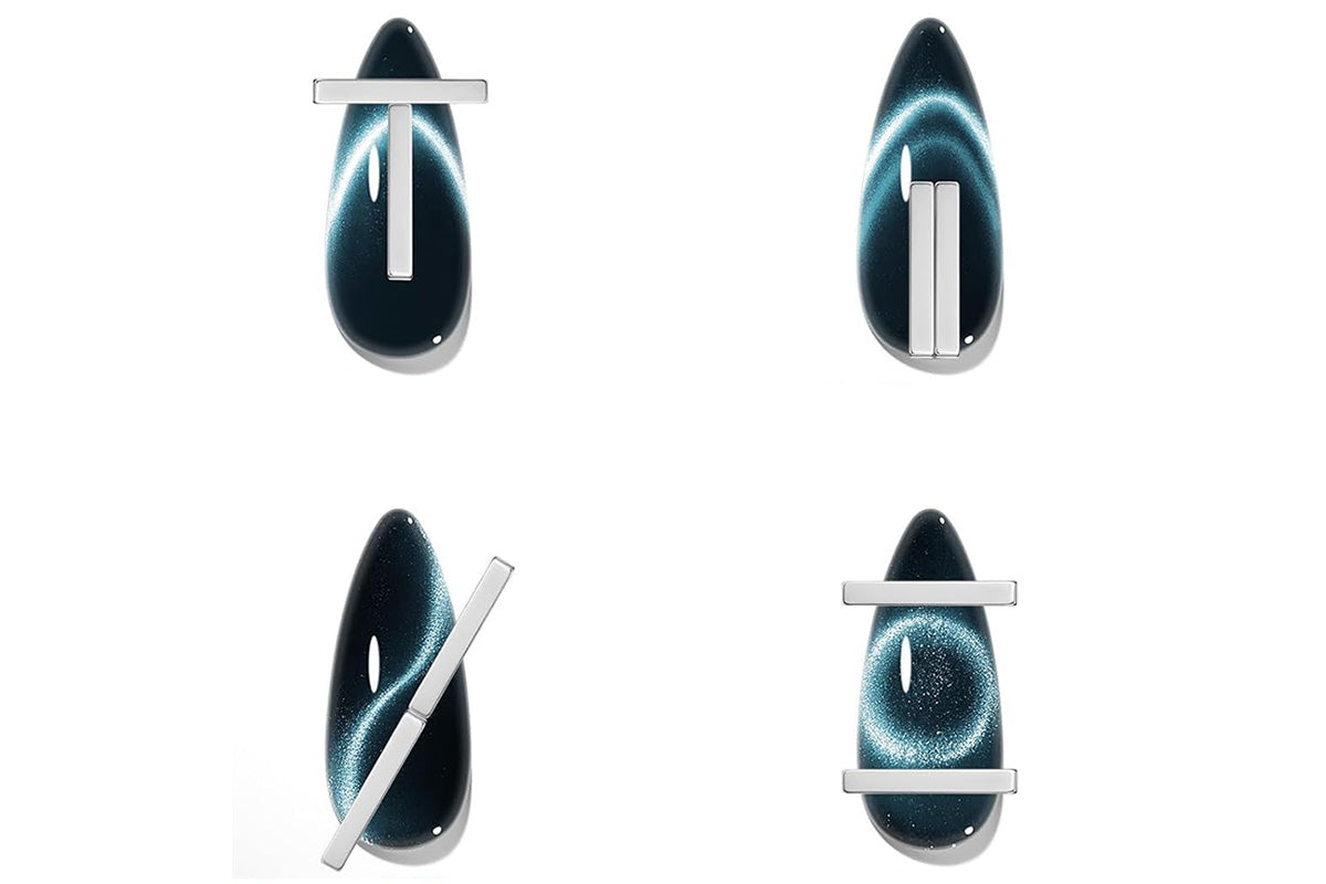 Cat Eye Nail Art Set with Pen