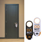 Do Not Disturb Sign Door Knob Hanger Tag-Same Words on Both Sides