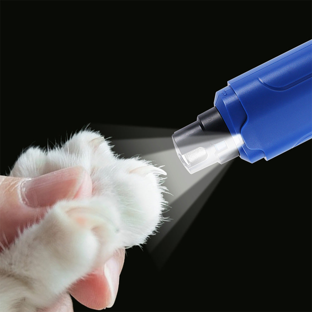 Rechargeable Nail Grinder Trimmer and Claws Clipper Kit for Dogs and Cats