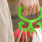 2PCS Grocery Bag Carrier Handles Plastic Bag Holder For Shopping Buckets