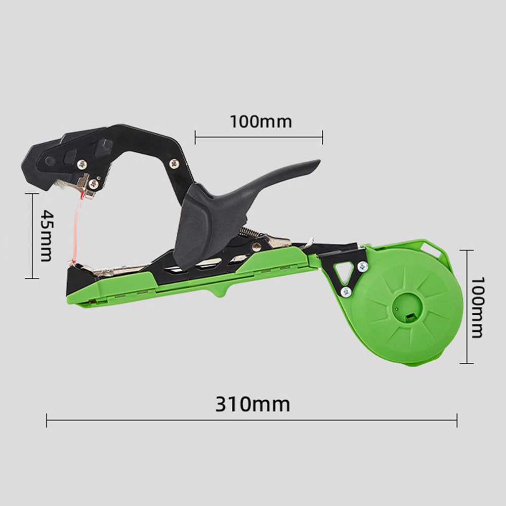 Plant Tying Machine Kit Garden Tying Tool with Tape Staples for Vines Tomatoes