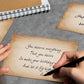 4 Pack Halloween Envelope Hanging Garland for Enchanted Wizard Party Decor