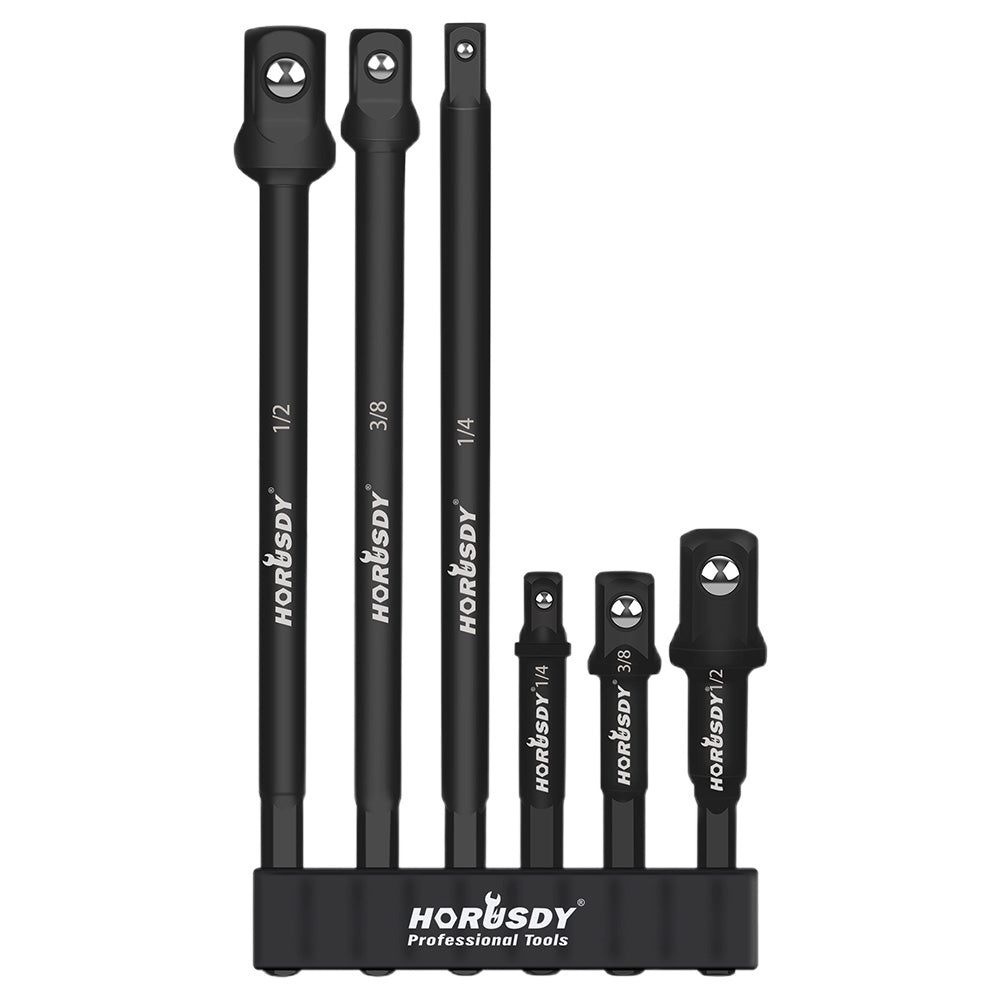 6Pcs Drill Socket Adaptor Set Heavy Duty Impact Driver