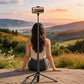 Bluetooth Selfie Stick Tripod 1.7m Universal Phone Stand for Travel Video Live Streaming