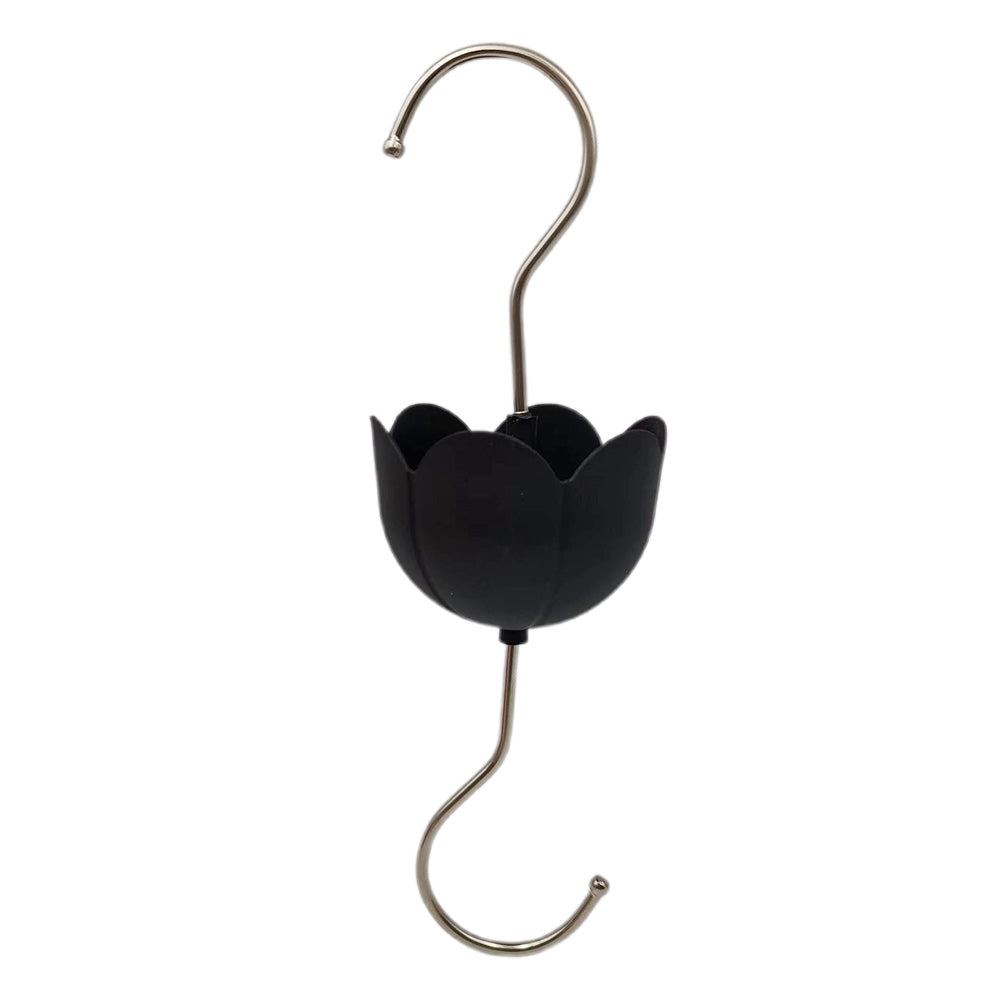 Flower Shape Ant Moat Hummingbird Feeder for Outdoor Yard Hanging Feeder