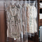 4Pcs Set Hanging Vacuum Bags Clothes Storage Cover