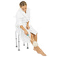 Round Adjustable Height Shower Stool With Anti-Skid Legs