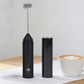 3-Speed Electric Milk Frother with 304 Stainless Steel Whisk