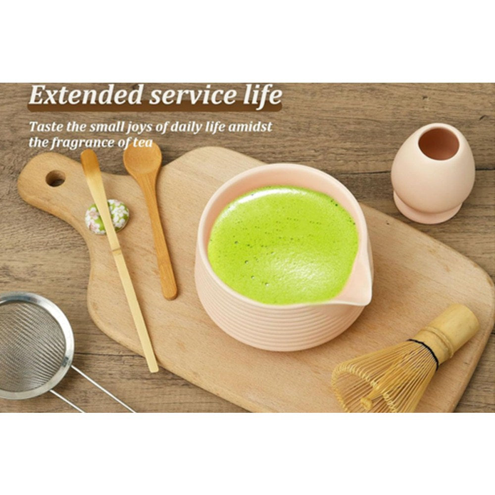 8-Piece Matcha Whisk Set Traditional Japanese Matcha Kit