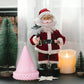 4Pcs 3D Christmas Tree Candle Mold Plaster Soap DIY Silicone Mould Making