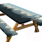Picnic Table Cover with Bench Covers Camping Tablecloth Camping Essentials