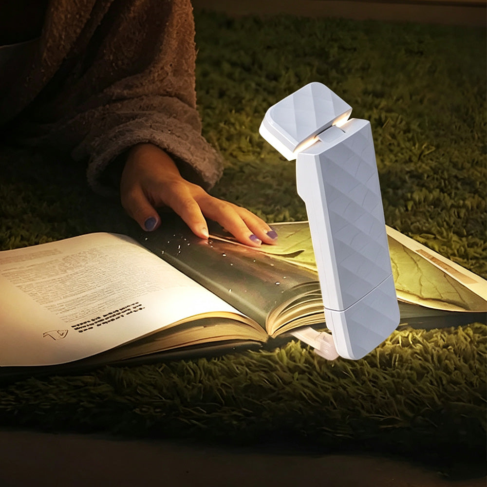Rechargeable Clip-On Reading Light with Flexible Adjustable Arm