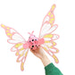 Fairy Wings with Lights for Girls Flying Fairy Toys Princess Cosplay Dress Up Gift