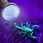 100-LED UV Flashlight Black Light for Pet Urine Bed Bugs Resin Curing Scorpion Finder