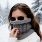 Winter Neck Gaiter Fleece Thick Neck Warmer Cover Ski Gaiters for Men Women