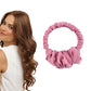 Voluminous Waves Heatless Curling Scrunchie Fashionable Item for Various Hair Type