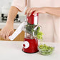 Kitchen Vegetable Food Manual Rotary Chopper Slicer
