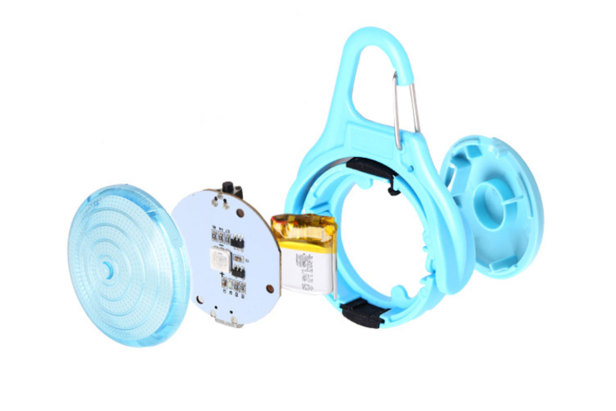 Dog Collar Light Rechargeable LED Water Resistance with 4 Modes for Night Walking