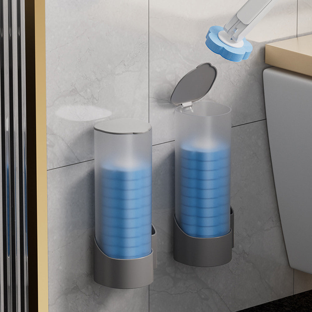 Disposable Toilet Brush Set with 18Pcs Replacement Brush Heads
