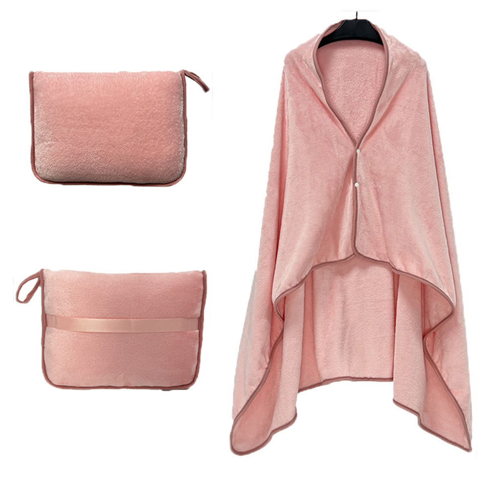 3 in 1 Travel Plane Shawl Blanket