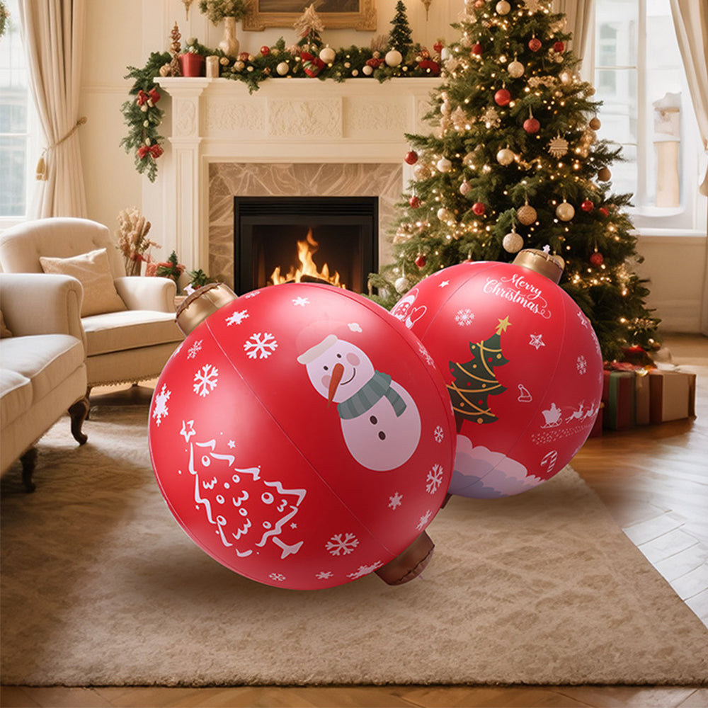 Large Christmas Inflatable Ball 60cm Decoration Giant Bauble