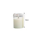 3Pcs Battery Operated LED Flameless Candles for Home Decor Party Wedding