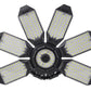 8 Panels LED Foldable Garage Ceiling Light for Workshop Warehouse Lighting